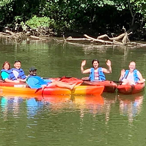 Residents Kayaking